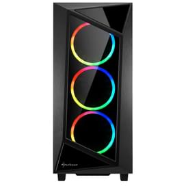 ПК корпус Sharkoon REV200 MidTower, window, Black, ATX (REV200) фото