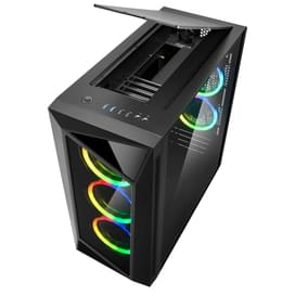ПК корпус Sharkoon REV200 MidTower, window, Black, ATX (REV200) фото