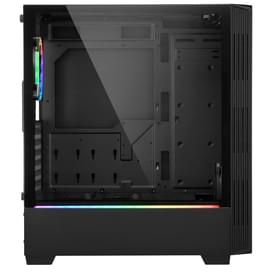 ПК корпус Sharkoon RGB LIT200 MidTower, window, Black, ATX (RGB LIT200) фото