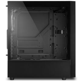 ПК корпус Sharkoon RGB SLIDER MidTower, window, Black, ATX (RGB SLIDER Black) фото