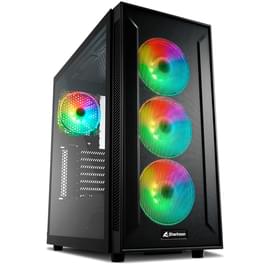 ПК корпус Sharkoon TG6M RGB MidTower, window, Black, ATX (TG6M RGB) фото