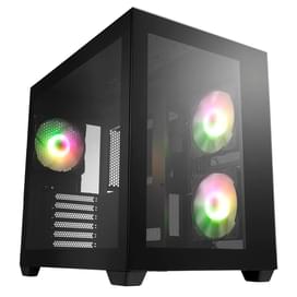 ПК корпус FSP CMT380B ARGB MidTower, window, Black ATX [CMT380B (ARGB)] фото