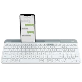 Клавиатура беспроводная USB/BT Logitech K580, OffWhite (920-010621) фото