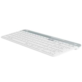 Клавиатура беспроводная USB/BT Logitech K580, OffWhite (920-010621) фото