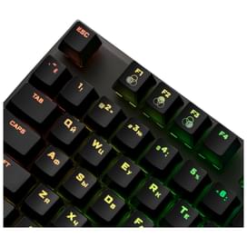 Клавиатура игровая проводная USB HyperX Alloy FPS RGB, MX Silver фото
