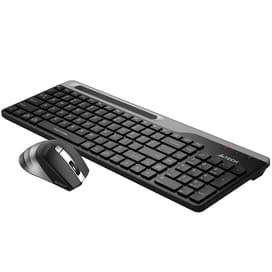 Клавиатура + Мышка беспроводные USB A4tech FB2535C, Grey фото