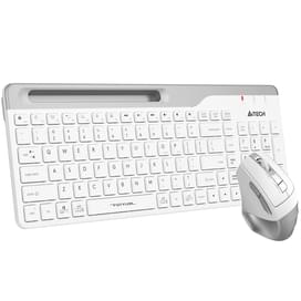 Клавиатура + Мышка беспроводные USB A4tech FB2535C, White фото