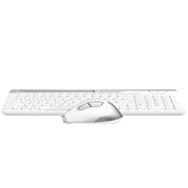 Клавиатура + Мышка беспроводные USB A4tech FB2535C, White фото
