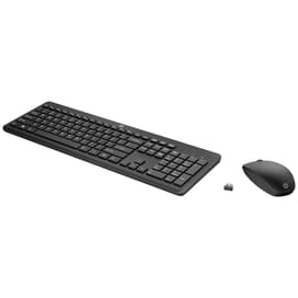 Клавиатура + Мышка беспроводные USB HP 230, Black фото