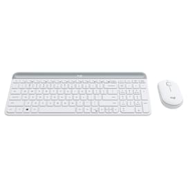 Клавиатура + Мышка беспроводные USB Logitech MK470 Slim, Offwhite фото