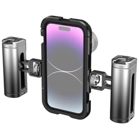 Клетка и ручка SmallRig 4076 Cage для iPhone 14 Pro с двумя ручками фото