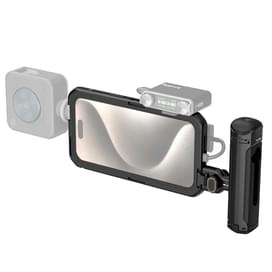 Клетка и ручка SmallRig Mobile Video Kit (Single Handheld) для iPhone 15 Pro Max 4393 фото