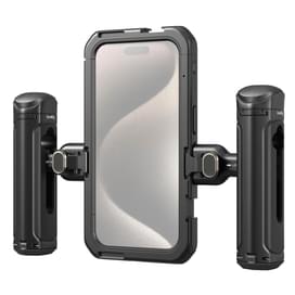 Клетка и ручки SmallRig Mobile Video Kit (Dual Handheld) для iPhone 15 Pro 4397 фото