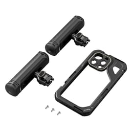 Клетка и ручки SmallRig Mobile Video Kit (Dual Handheld) для iPhone 15 Pro 4397 фото