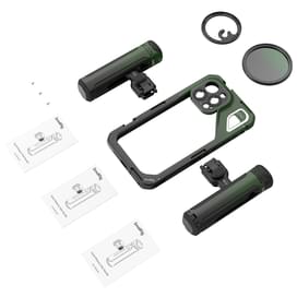 Клетка и ручки SmallRig x Brandon Li Mobile Video Kit для iPhone 15 Pro Max Co-design Ed. 4407 фото