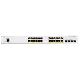 Коммутатор Cisco CBS250 Smart 24-port GE, PoE, 4x10G SFP+ фото