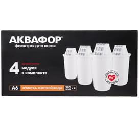 Комплект сменных фильтрующих модулей А6 (4 шт) Аквафор 500103 фото