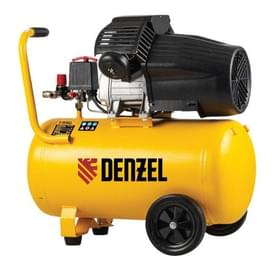 Компрессор Denzel DCV1800/50, 1,8 кВт, 50 литров, 320 л/мин (58168M) фото