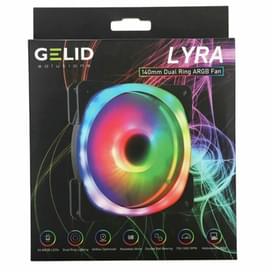 Кулер для кейса GELID LYRA ARGB 140mm (FN-LYRA-01) фото