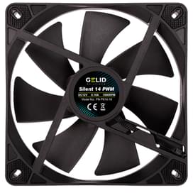 Кулер для кейса GELID SILENT 14 PWM BLACK (FN-PX14-16) фото