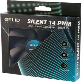 Кулер для кейса GELID SILENT 14 PWM BLACK (FN-PX14-16) фото