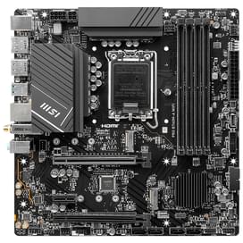 Материнская плата MSI PRO B760M-A WIFI 4DDR5 PCI-E 2x16 1x1 (HDMI+DP) mATX фото