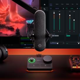 Микрофон игровой Steelseries Alias Pro, Black (61597) фото