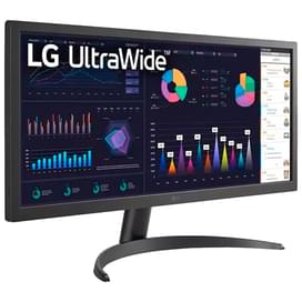 Монитор 25,7'' LG 26WQ500 UltraWide 2560×1080 21:9 IPS 75ГЦ (2HDMI) Black фото