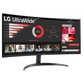 Монитор 34'' LG 34WR50QK-B UltraWide 3440×1440 21:9 VA 100ГЦ (2HDMI+DP) Curved Black фото