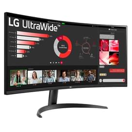 Монитор 34'' LG 34WR50QK-B UltraWide 3440×1440 21:9 VA 100ГЦ (2HDMI+DP) Curved Black фото