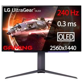 Монитор Игровой 27" LG 27GS95QE-B 2560x1440 16:9 OLED 240ГЦ (2HDMI+DP) Black фото