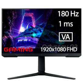 Монитор Игровой 27" Samsung Odyssey G3 LS27DG300EIXCI 1920x1080 16:9 VA 180ГЦ (HDMI+DP) Black фото