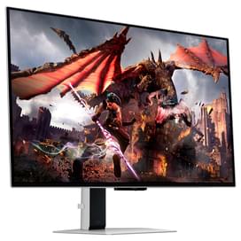 Монитор Игровой 32" Samsung Odyssey OLED G8 LS32DG800SIXCI 3840x2160 16:9 VA 240ГЦ (HDMI+DP) Silver фото