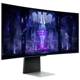 Монитор Игровой 34" Samsung OLED G8 LS34BG850SIXCI 3440x1440 21:9 175ГЦ (2Type-C+m-DP+m-HDMI) Silver фото