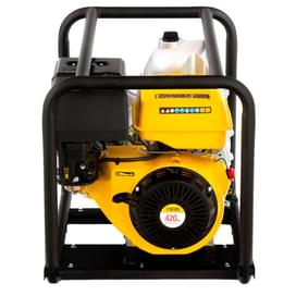 Мотопомпа бензиновая для грязной воды Denzel PX-80D, 15 л.с., 3", 1500 л/мин, глуб 8 м,напор 30 м (9 фото