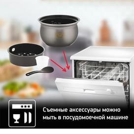 Мультиварка-скороварка Tefal Ultimate Pressure Cooker CY625D32 со сферической чашей фото