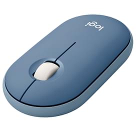 Сымсыз тінтуір USB/BT Logitech Pebble M350, Blueberry фото