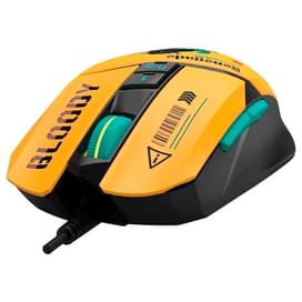 Мышка игровая Bloody W63 Max Renegade Yellow Sunset (W63Max-RYS) фото