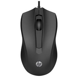 Мышка проводная HP 100, Black фото