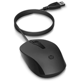 Мышка проводная HP 150, Black фото