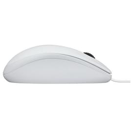Мышка проводная USB Logitech B100 White фото