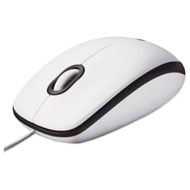 Мышка проводная USB Logitech M100, White (910-006764) фото