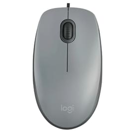 Мышка проводная USB Logitech M110 Silent Mid Gray (910-006760) фото