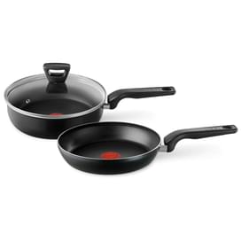 24см Қақпағы бар таба 24см мен сотейник 24см жинағы Essential Tefal 04232830 фото