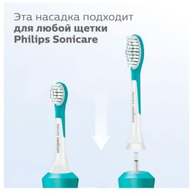 Насадка к зубной щетке Philips HX-6032/33 (детская) фото