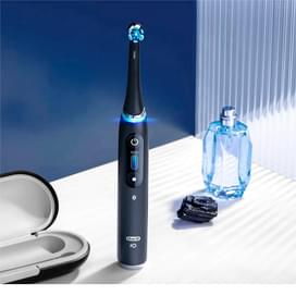 Насадки Oral-B iO Ultimate Clean Black для электрической зубной щетки, 2 шт., для тщательного удаления налета фото