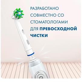 Насадки к зубной щетке Oral-B CrossAction EB50-4, 4 шт. фото