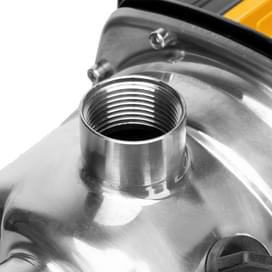 Насосная станция Denzel PSL1100X, 1100 Вт, 3600 л/ч, ресивер 50 л, напор 45 м, нержавейка (97311M) фото