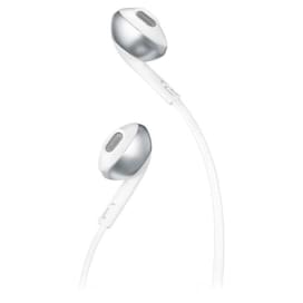 Наушники Вставные с Микрофоном JBL Bluetooth JBLT205BT, Silver фото