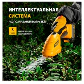 Ножницы-кусторез аккумуляторные Denzel CGS-100, 18В Li-Ion (59430M) фото
